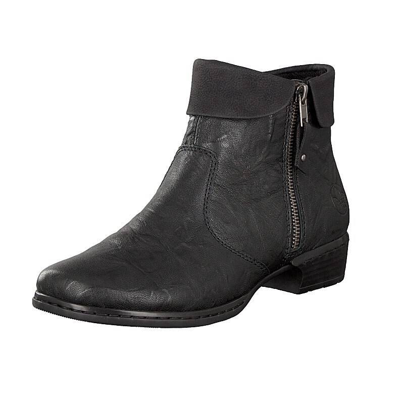 Botas Rieker 72260-01 Para Mulher - Pretas